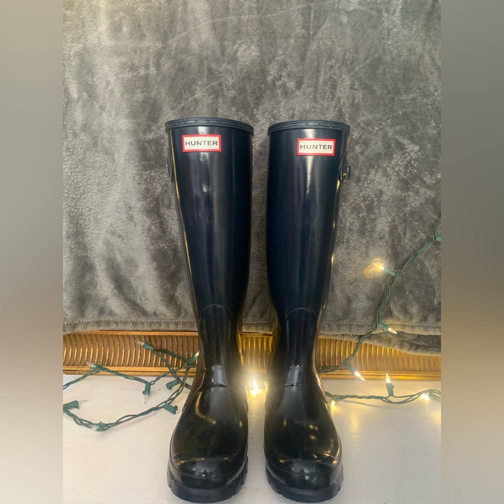 Hunter Classic Black Waterproof Boots